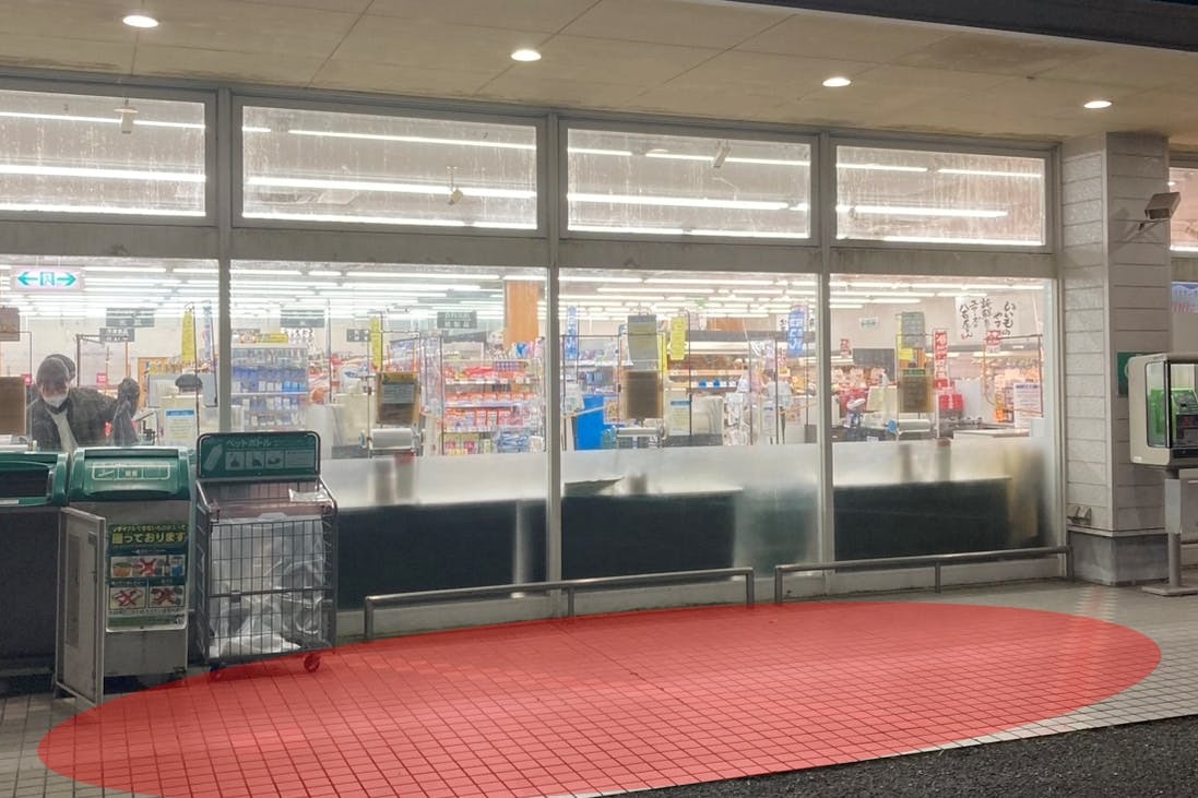 【ユアーズ大野店】キッチンカー、物販、プロモーションに利用可能な駐車場スペース