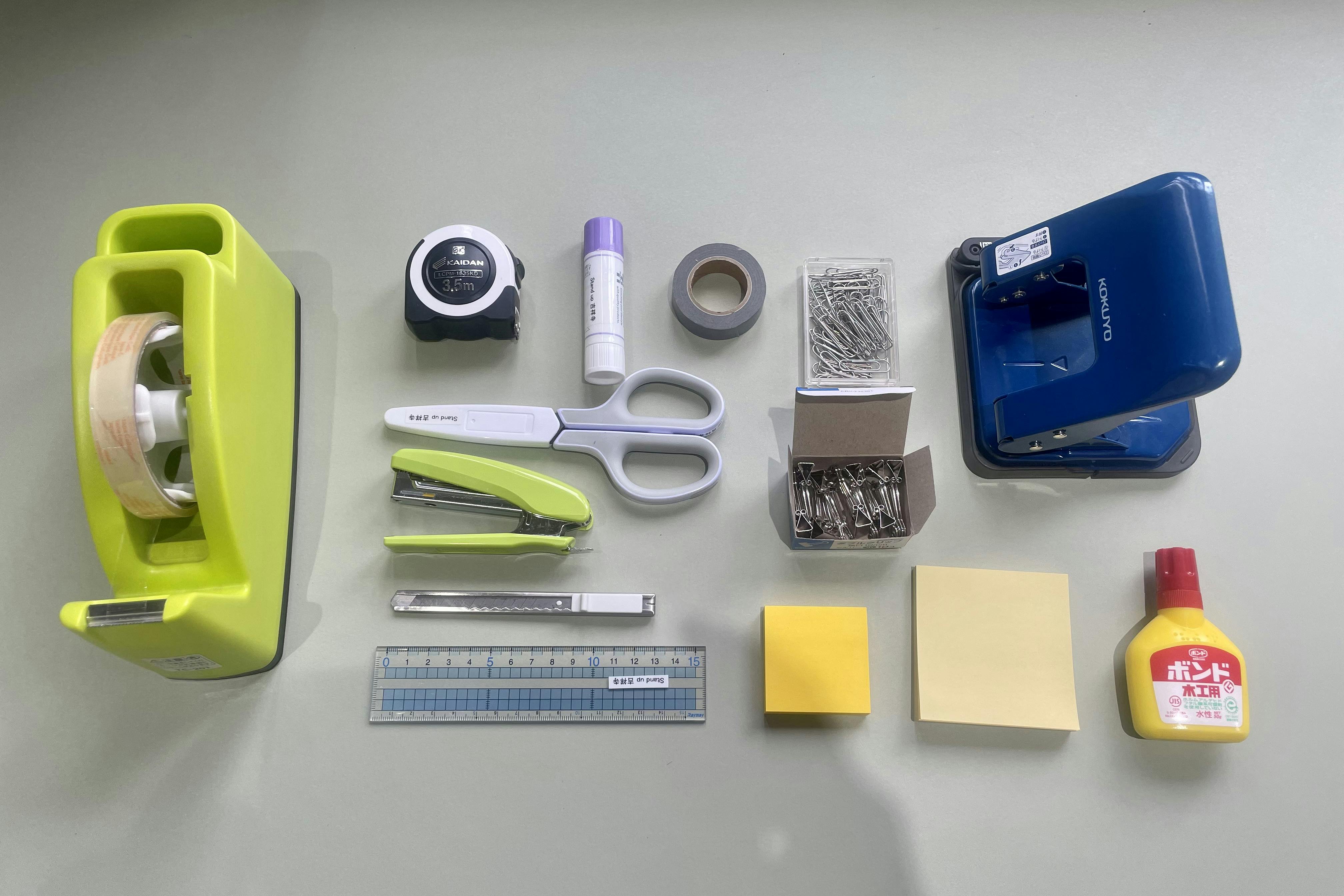 文房具など貸し出しています。