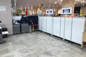 【西友 王寺店】レジ横 ポップアップストア(物販、食物販)やプロモーション用途に最適なスーパー店内催事イベントスペース