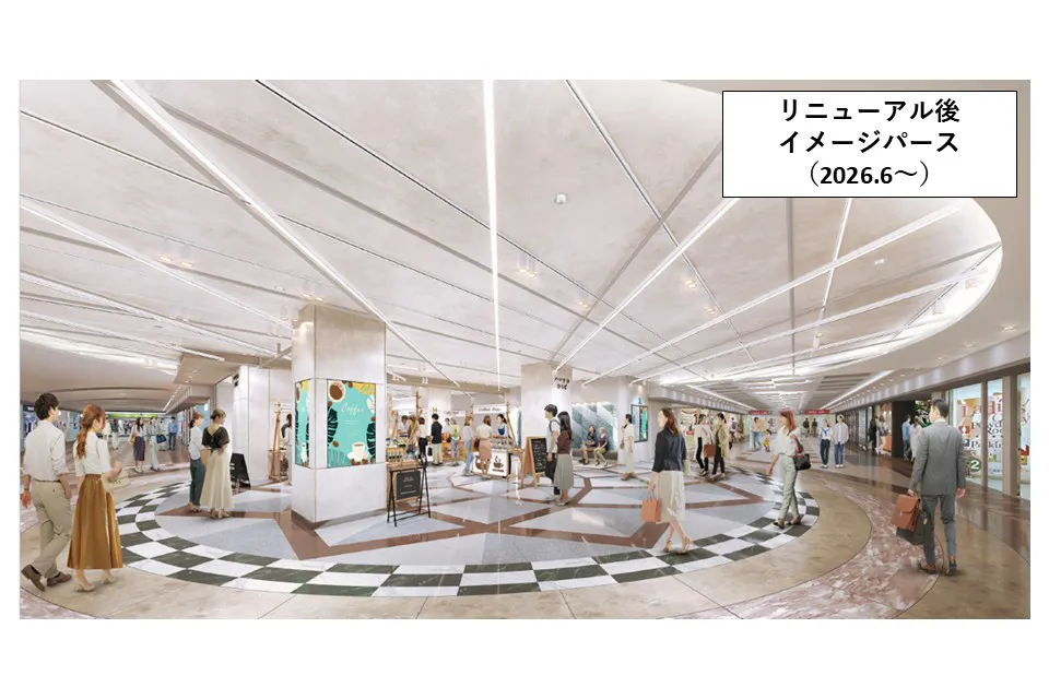 【岡山一番街】JR岡山駅直結!物販に最適な中四国最大級の地下ショッピングセンターの催事イベントスペース