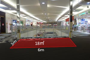 【イオンモール浦和美園】各種プロモーションや物販のポップアップストアに最適なブリーズ前ブリッジ前のイベントスペース