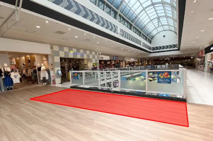 【イオンモール鈴鹿】南ブリッジの画像