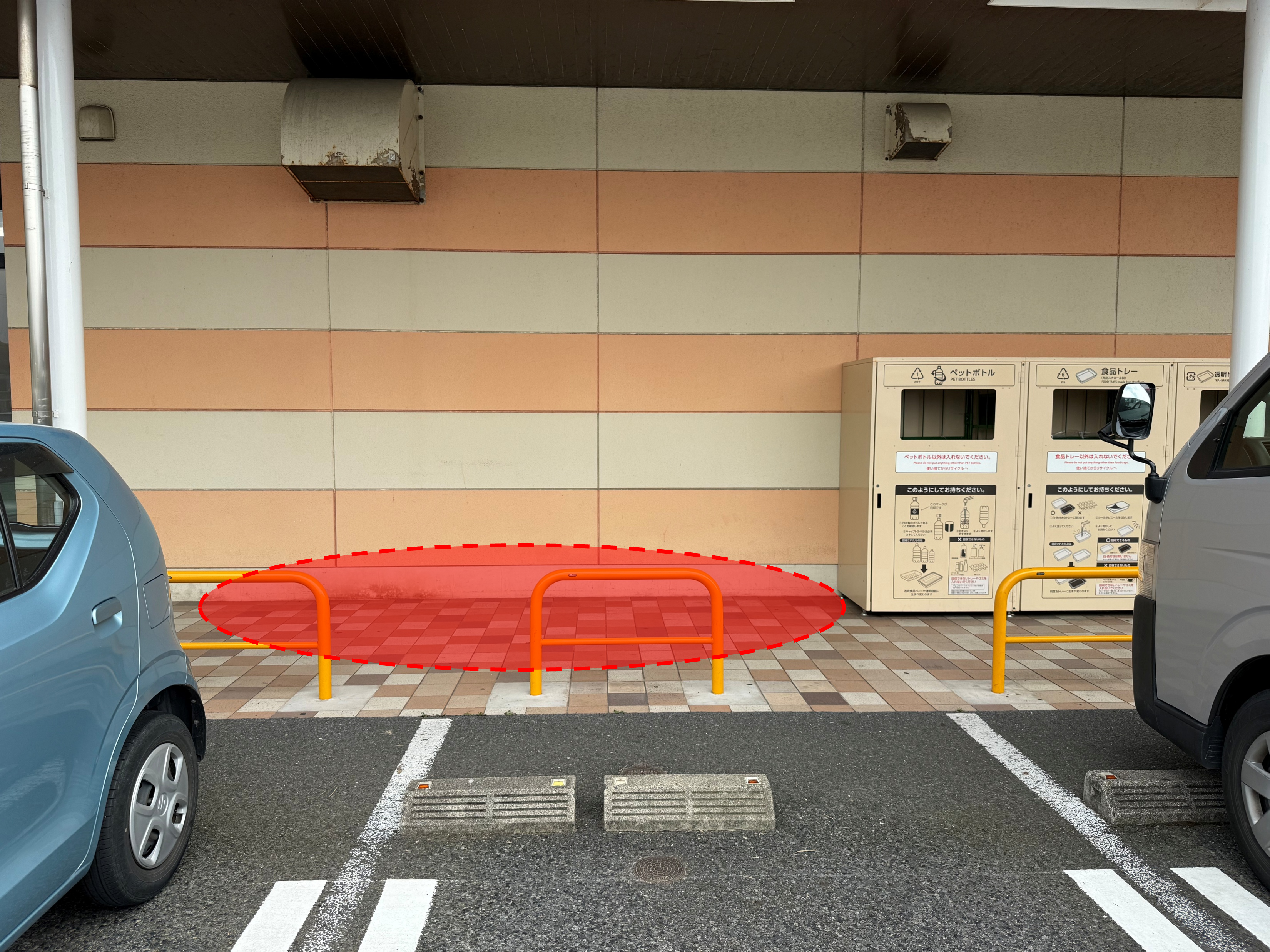 【ゆめマート 東萩】屋外軒先　キッチンカーや物販・販促プロモーションにおすすめな催事イベントスペース