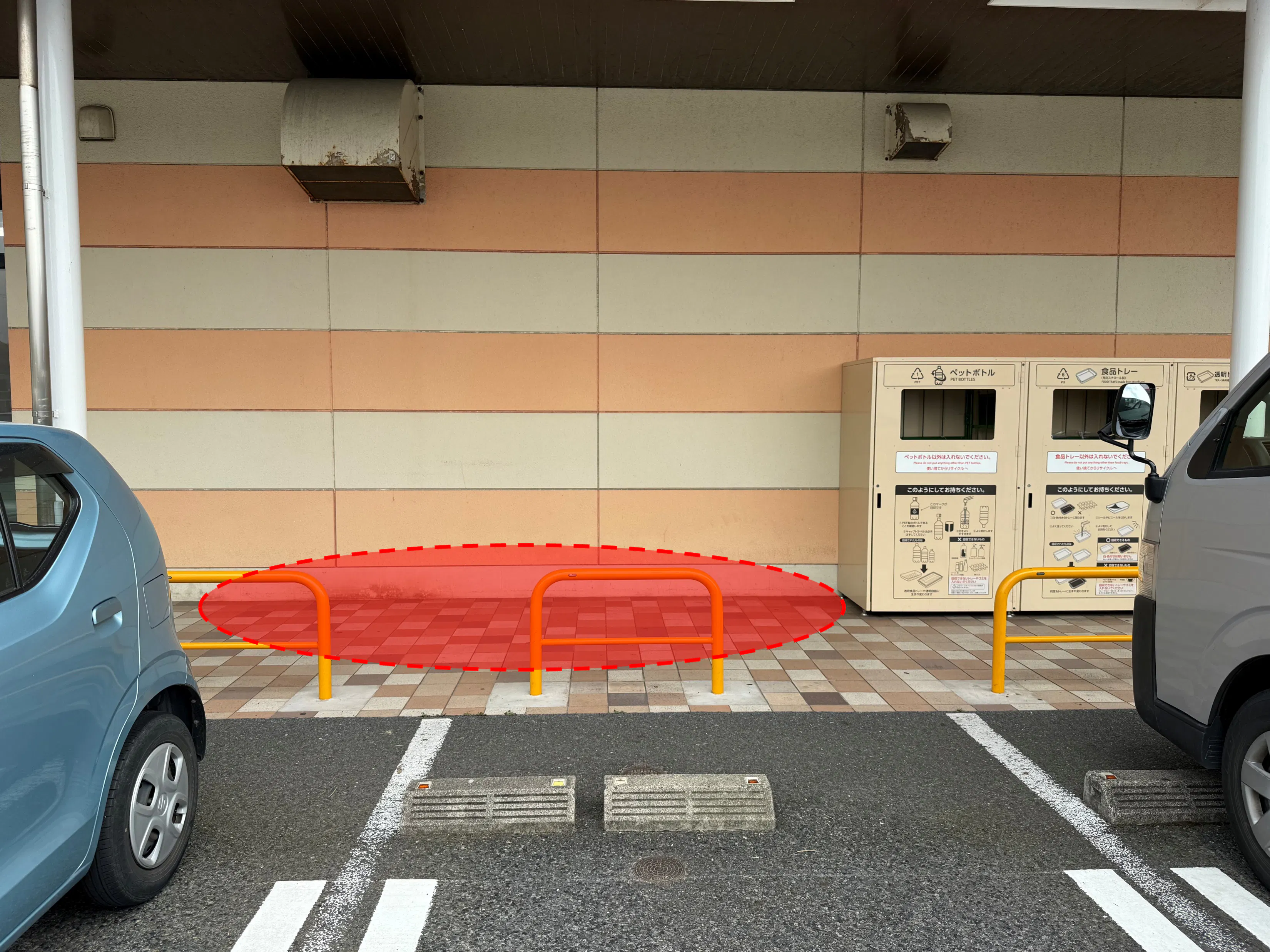 【ゆめマート 東萩】屋外軒先　キッチンカーや物販・販促プロモーションにおすすめな催事イベントスペース