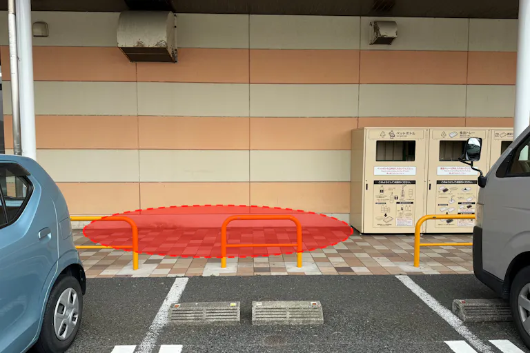 【ゆめマート 東萩】屋外軒先 キッチンカーや物販・販促プロモーションにおすすめな催事イベントスペースの画像1