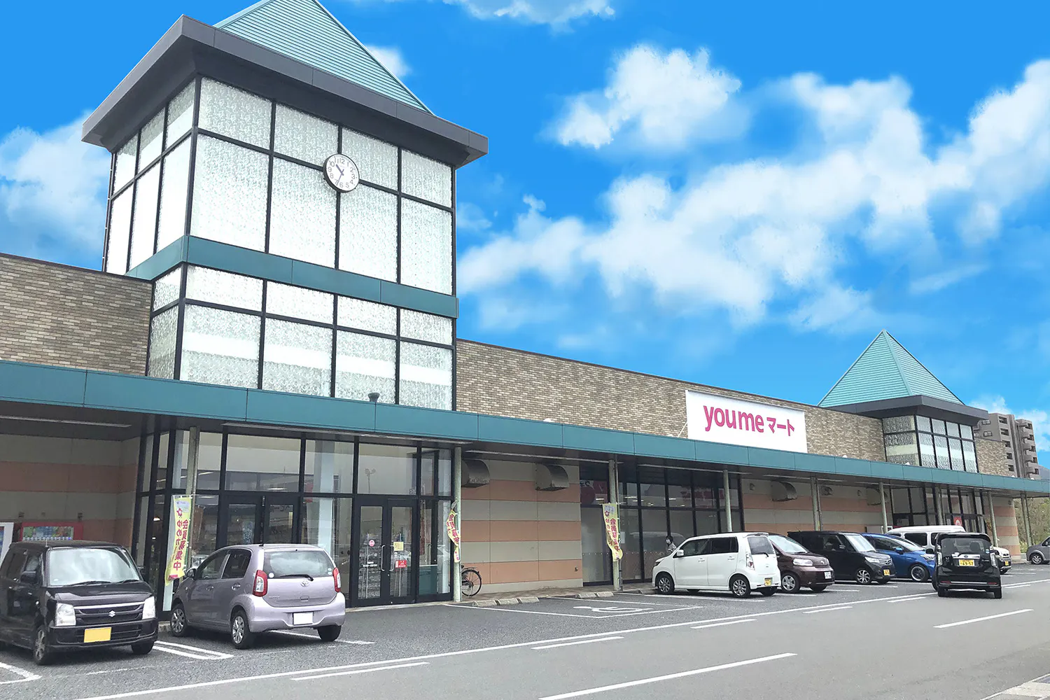 【ゆめマート 東萩】屋外軒先 キッチンカーや物販・販促プロモーションにおすすめな催事イベントスペース