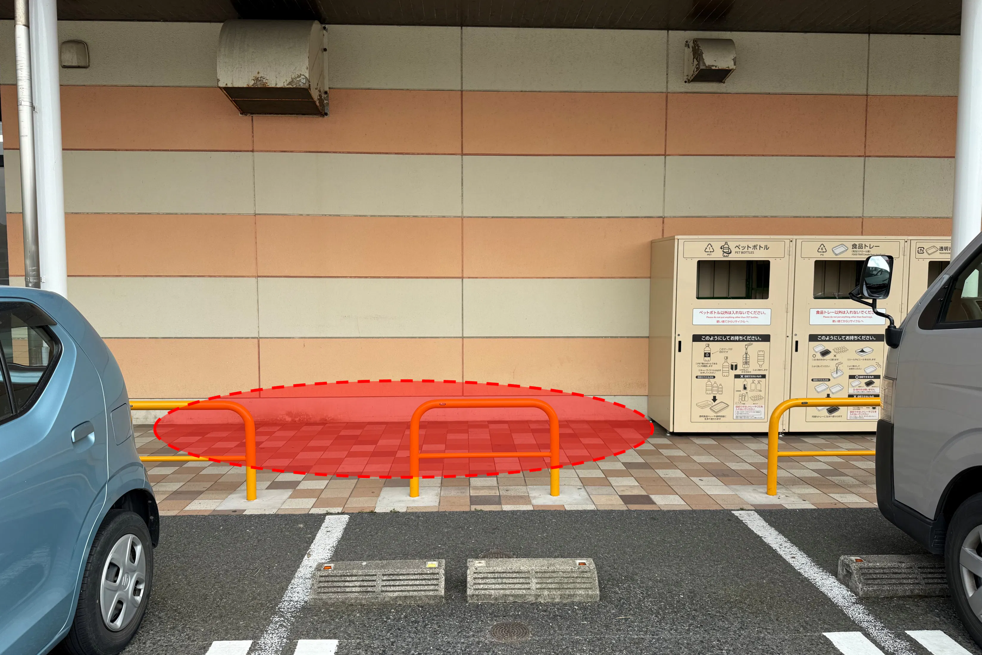 【ゆめマート 東萩】屋外軒先 物販・販促プロモーションにおすすめな催事イベントスペース
