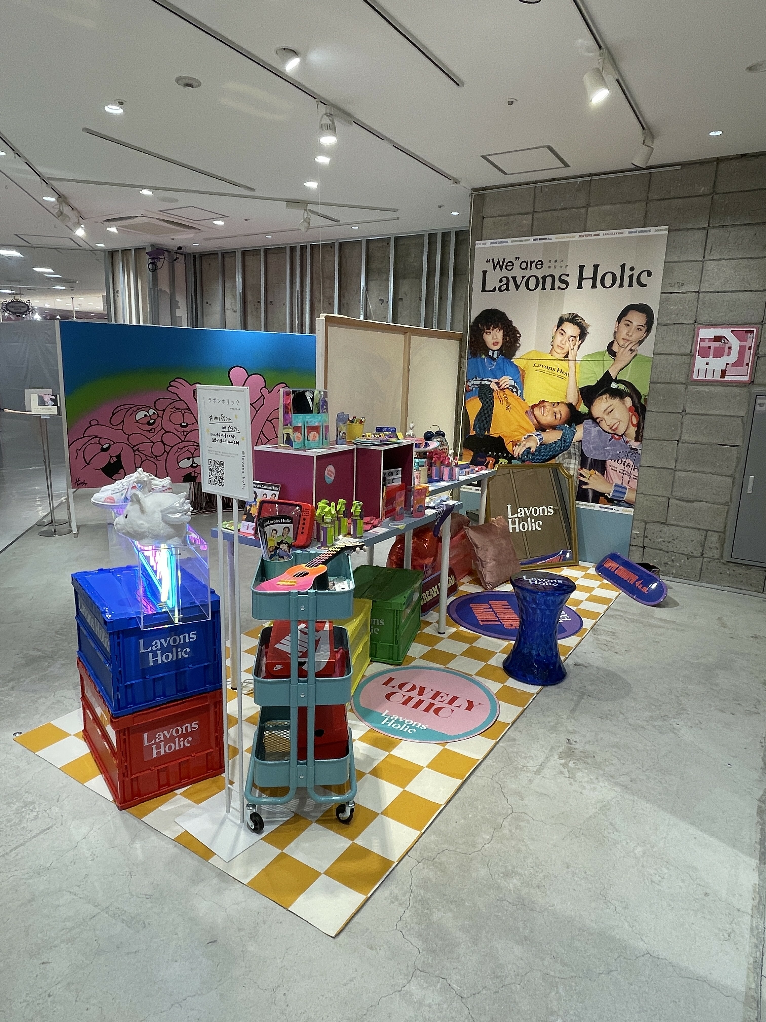 【ラフォーレ原宿／明治神宮前駅1分】愛と狂気のマーケット ポップアップストアや展示、PRイベントに最適、販売スタッフ不要なイベントスペース(スペース小)