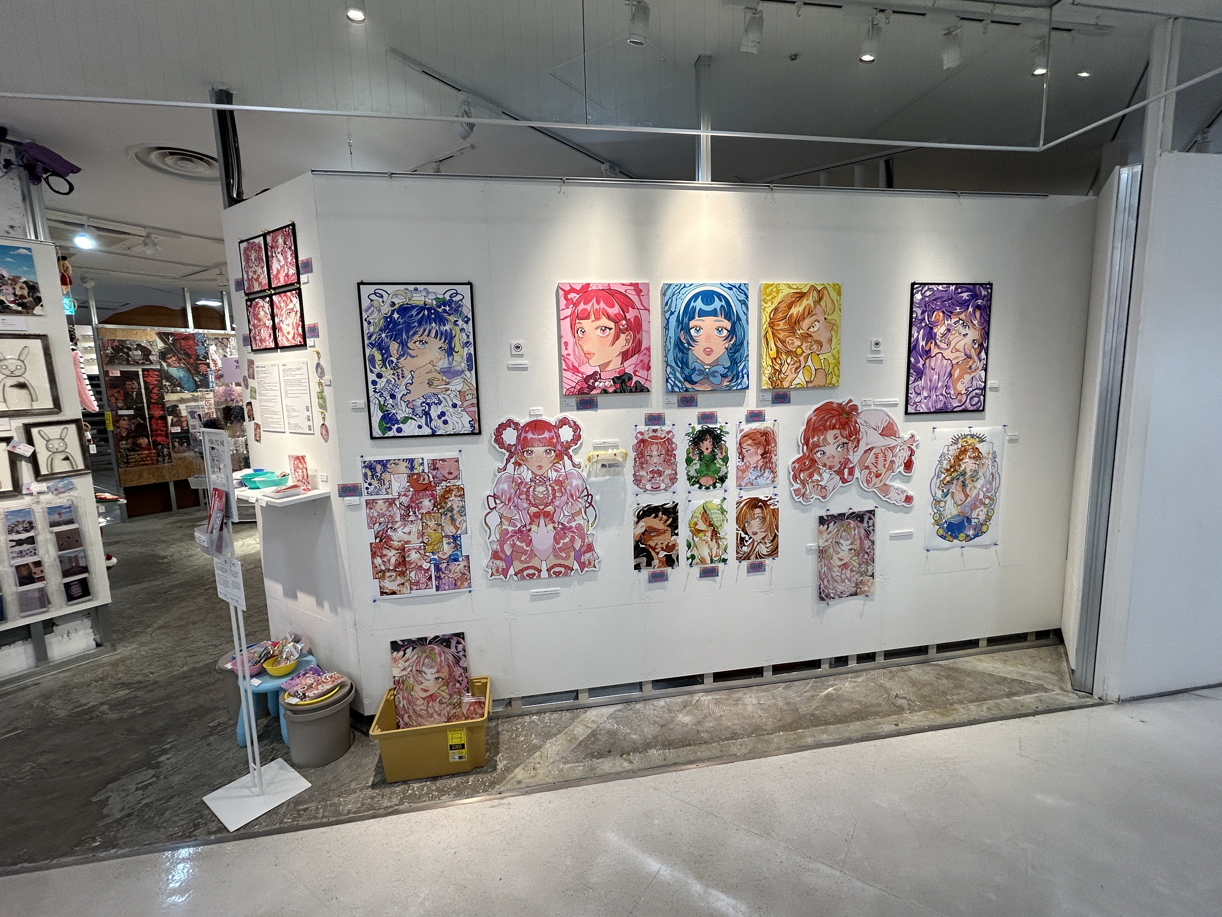 【ラフォーレ原宿／明治神宮前駅1分】愛と狂気のマーケット ポップアップストアや展示、PRイベントに最適、販売スタッフ不要なイベントスペース(スペース小)