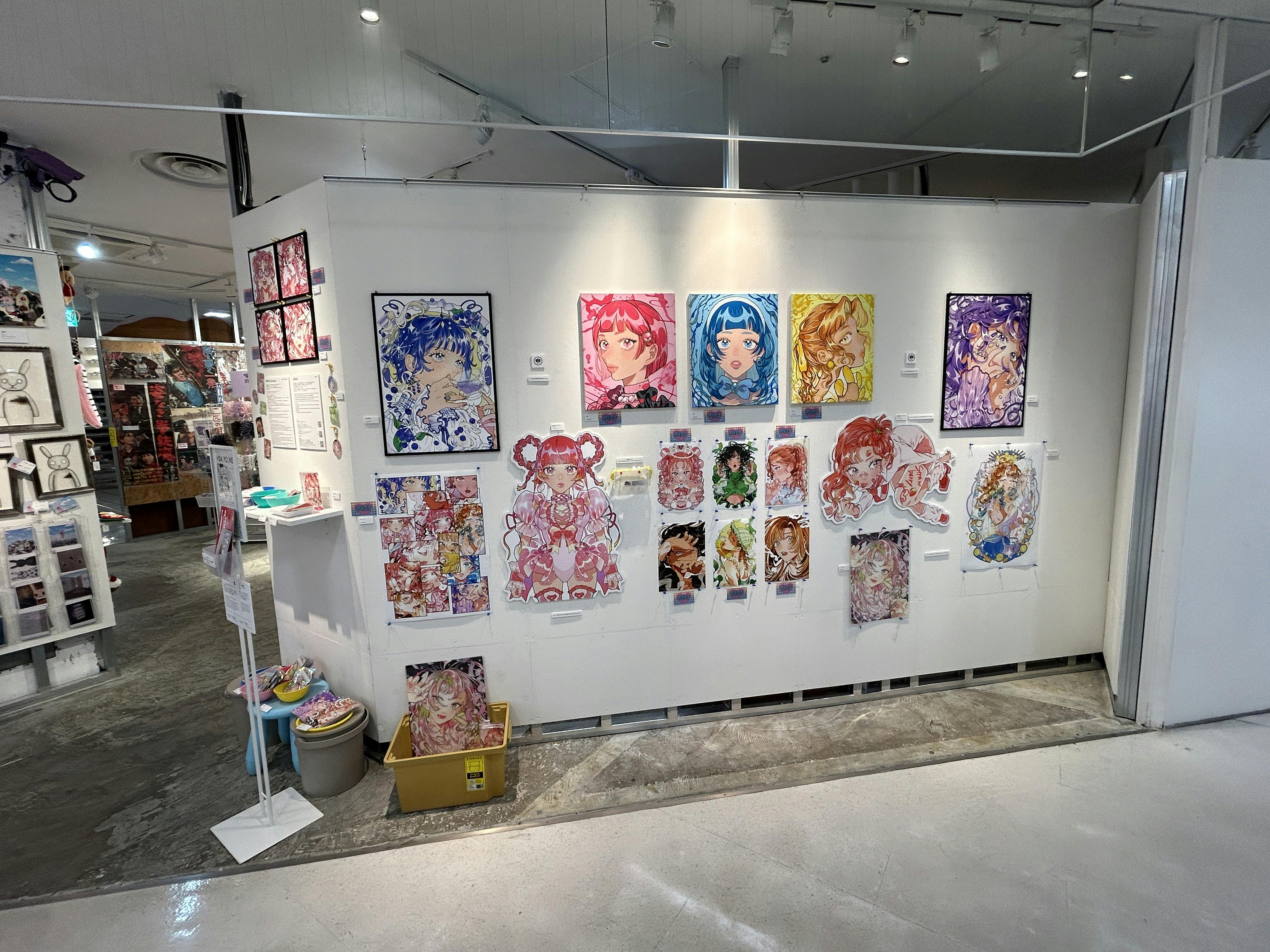 【ラフォーレ原宿/明治神宮前駅1分】愛と狂気のマーケット ポップアップストアや展示、PRイベントに最適、販売スタッフ不要なイベントスペース(スペース小)
