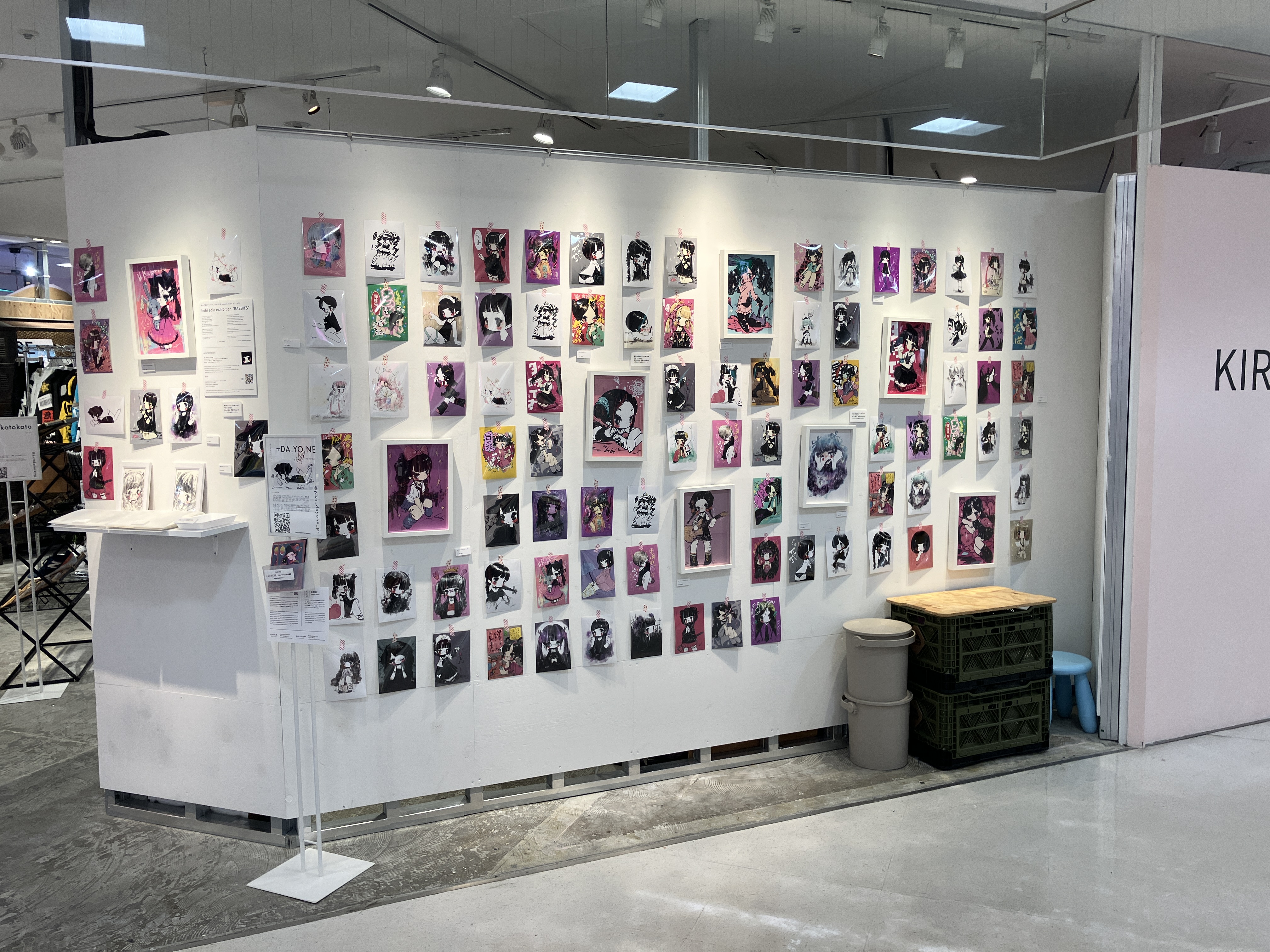 【ラフォーレ原宿／明治神宮前駅1分】愛と狂気のマーケット ポップアップストアや展示、PRイベントに最適、販売スタッフ不要なイベントスペース(スペース小)