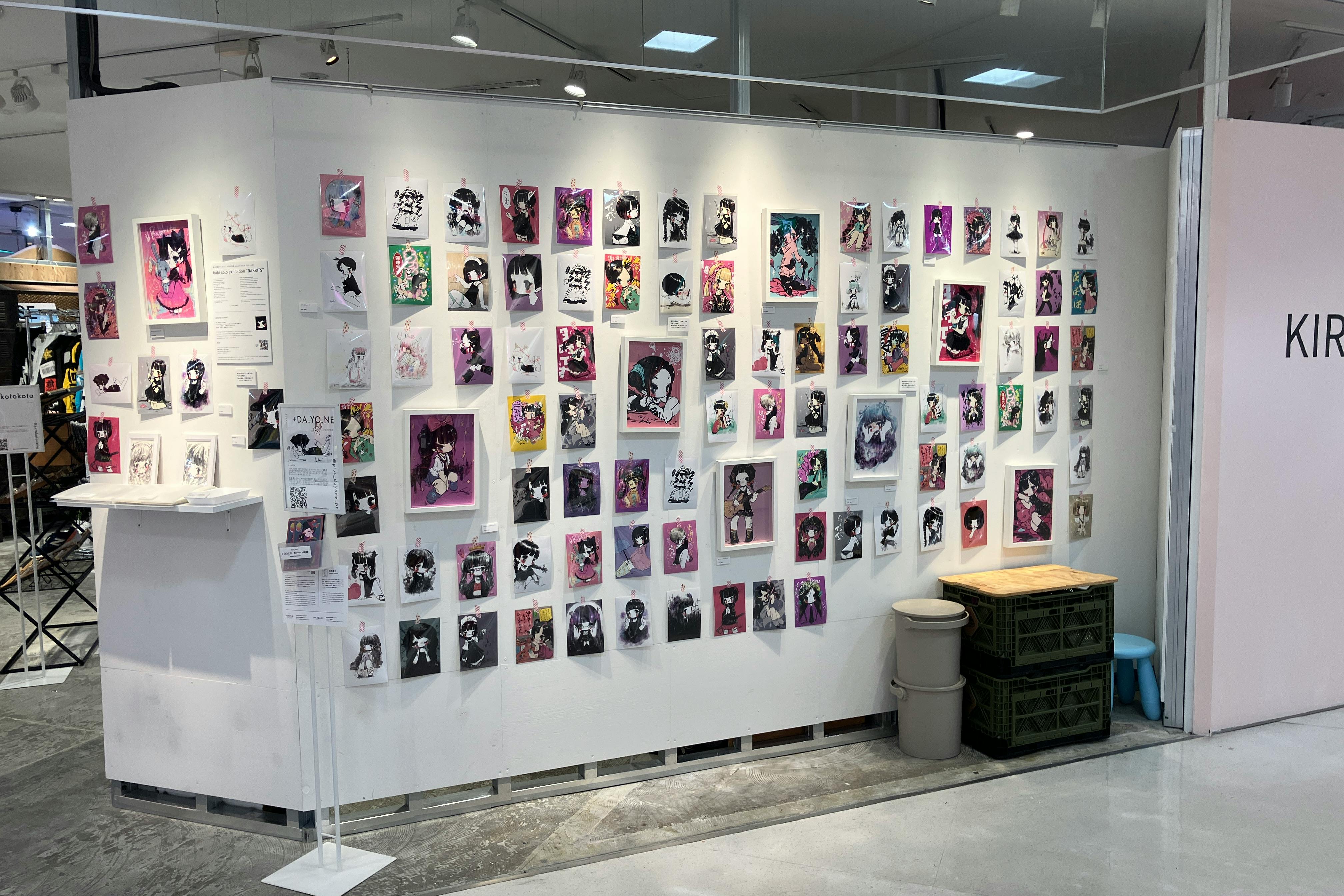 【ラフォーレ原宿/明治神宮前駅1分】愛と狂気のマーケット ポップアップストアや展示、PRイベントに最適、販売スタッフ不要なイベントスペース(スペース小)