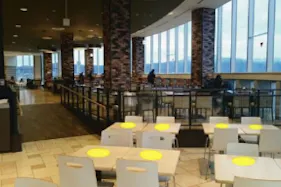 【イオンモール草津】モール内広告 フードコートステッカー