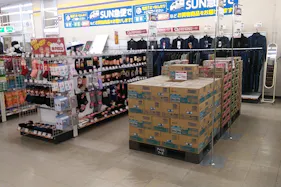 【サンデー柏店】店内スペース 食物販やプロモーション等の出店に最適なホームセンター店内のイベントスペース