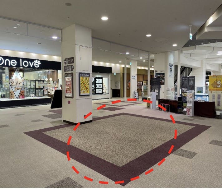 【イオンモール新瑞橋】3F中央イベントスペースAの画像