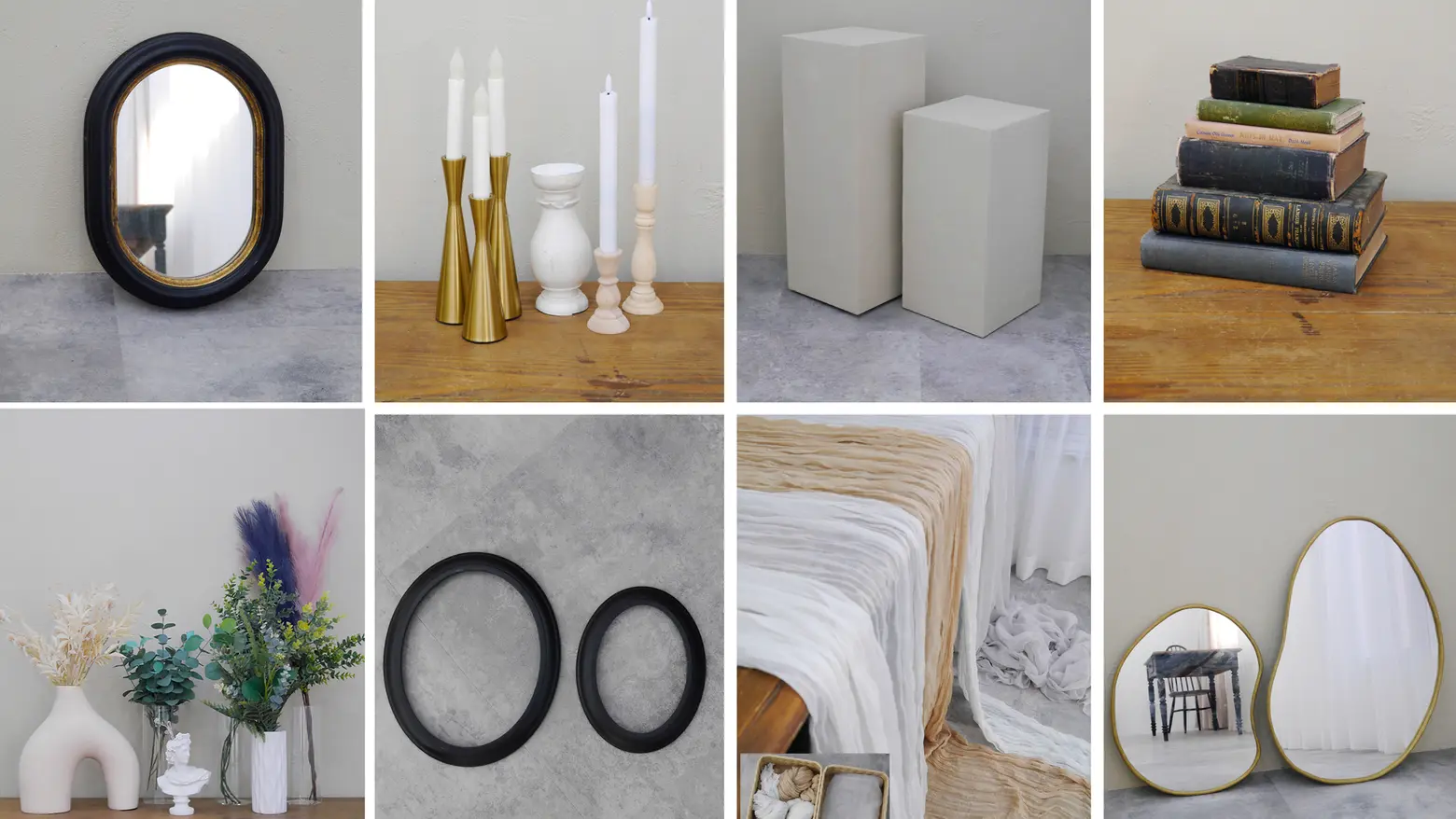 小道具は全てお使い頂けます。