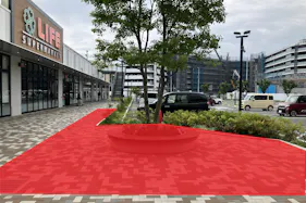 【SOCOLA所沢】1階屋外(メイン入り口前) 販促プロモーションに最適な催事イベントスペース