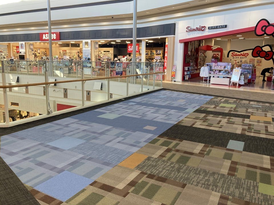 【イオンモール熊本】サンリオ前ブリッジの画像