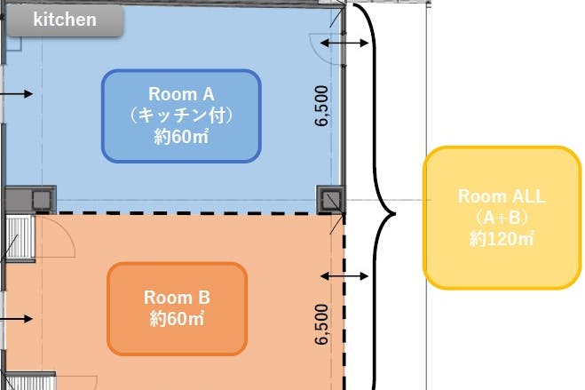 【KAMEIDO CLOCK】カメラボB ワークショップや体験型のイベントに最適なイベント・レンタルスペース
