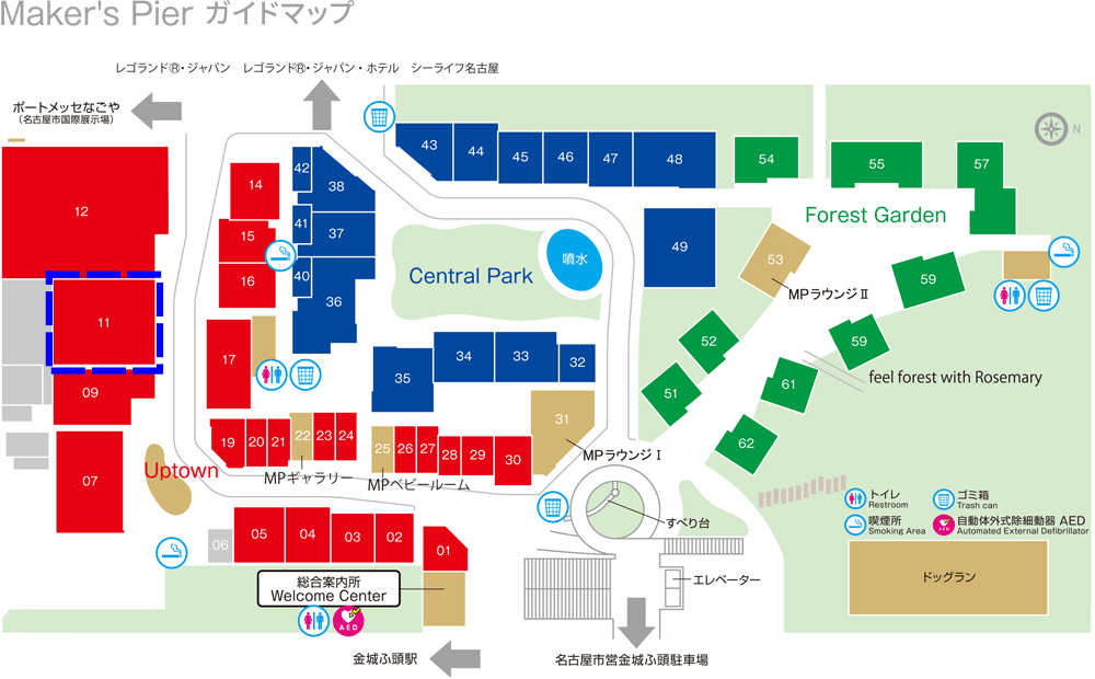 【メイカーズピア／名古屋市港区】大規模な展示会やマルシェ、プロモーションイベントに最適な商業施設の店舗型スペースの画像6