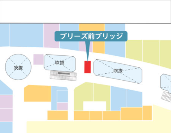 【イオンモール浦和美園*】3Fブリーズ前ブリッジ