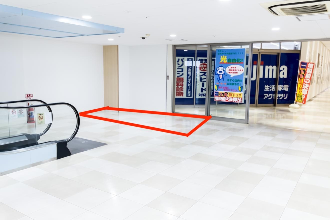 赤枠がご利用できる範囲のイメージです。