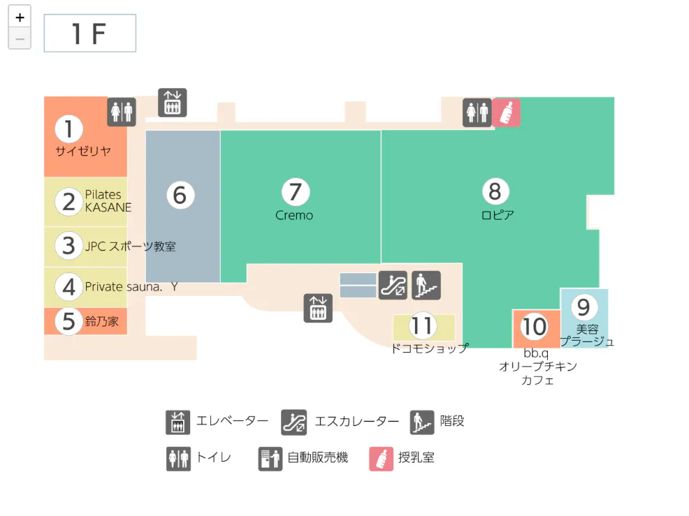 【浜松プラザフレスポ】 PRや物販利用に適した1Fエスカレーター下のイベントスペース