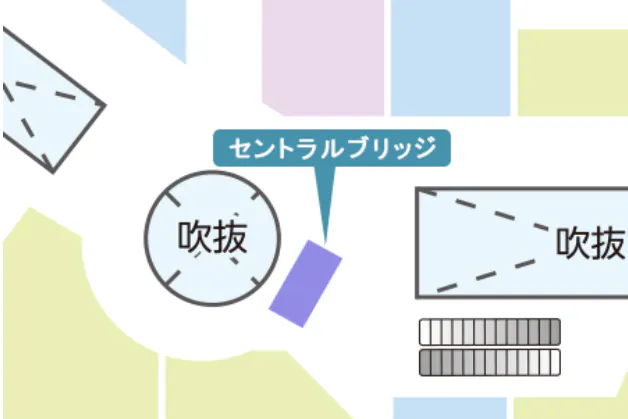 【イオンモール扶桑*】2Fセントラルブリッジ