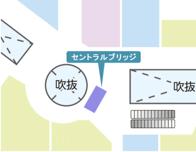 【イオンモール扶桑*】2Fセントラルブリッジ