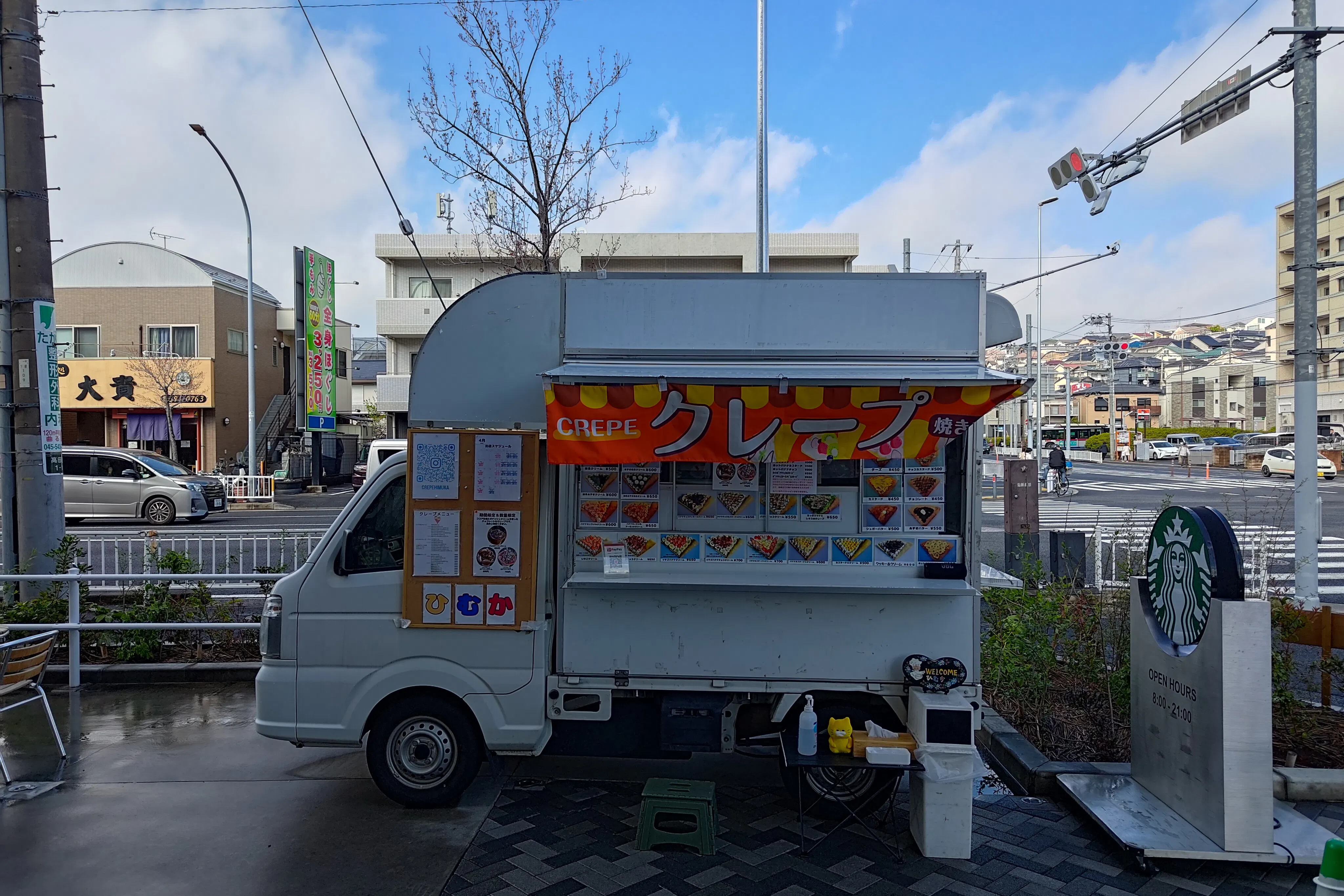 【そよら横浜高田】キッチンカーでの出店に最適な、駅前に位置した都市型ショッピングセンターの屋外スペース(館の入口側)