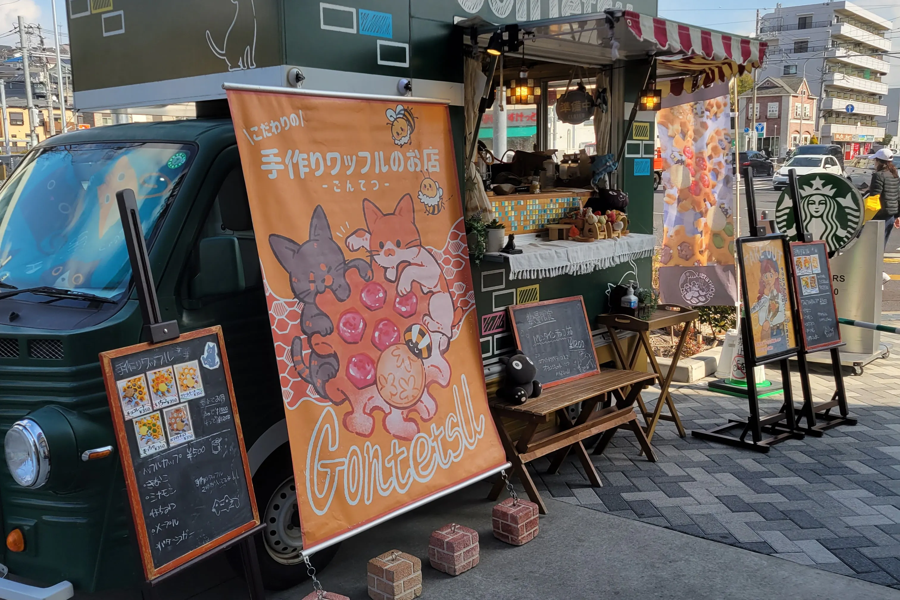 【そよら横浜高田】キッチンカーでの出店に最適な、駅前に位置した都市型ショッピングセンターの屋外スペース(館の入口側)