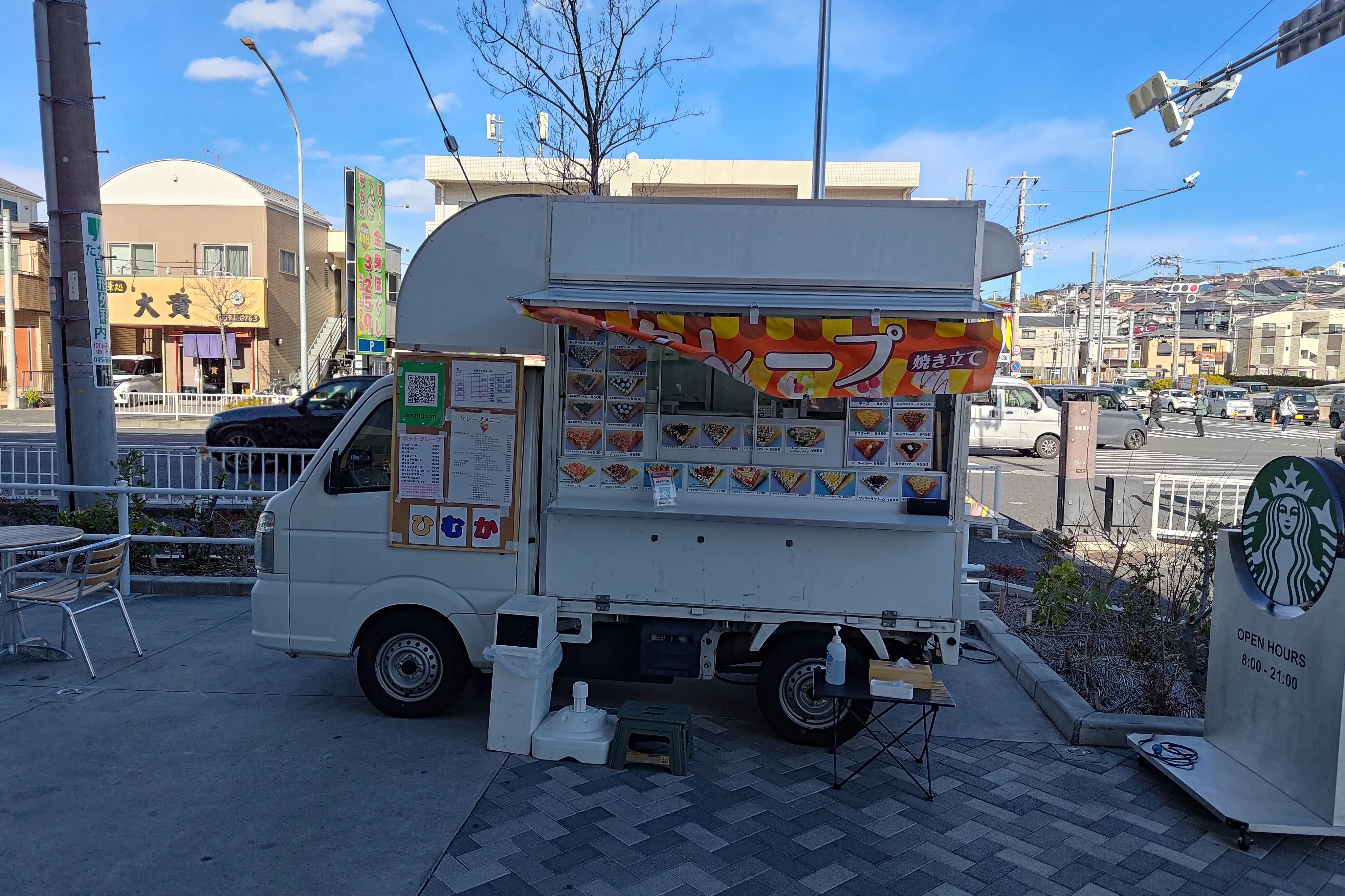 【そよら横浜高田】キッチンカーでの出店に最適な、駅前に位置した都市型ショッピングセンターの屋外スペース(館の入口側)