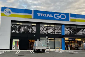 【TRIAL GO大野城まどかぴあ前店】【店舗入口前】食物販の出店が可能なトライアルマルシェ(キッチンカー/テント・スペース)B