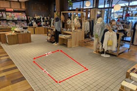 【TSUTAYAたかなべ店】販促プロモーションや物販に最適なメイン通路沿いにあるイベントスペース