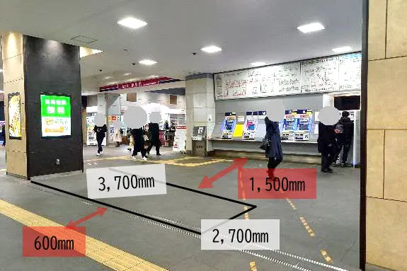 【京王クラウン街笹塚】笹塚駅直結！物販や出張販売に最適な改札前のイベントスペース