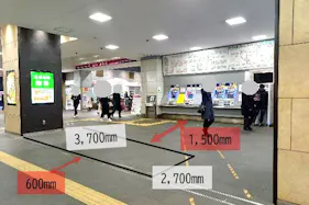 【京王クラウン街笹塚】笹塚駅直結!物販や出張販売に最適な改札前のイベントスペース