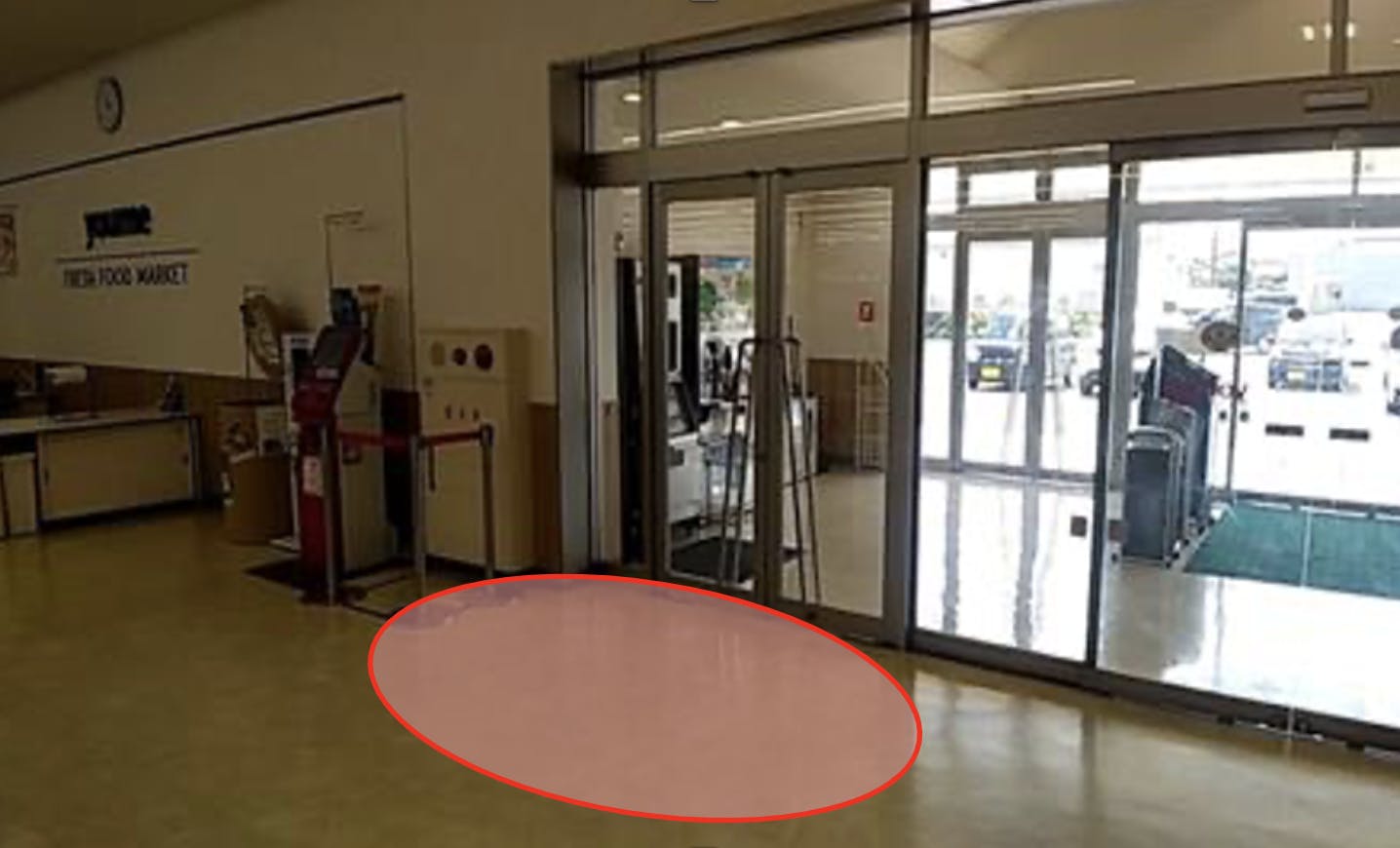 【ゆめマート 豊前】レジ横入口前　物販や販促プロモーションにおすすめな催事イベントスペースの画像