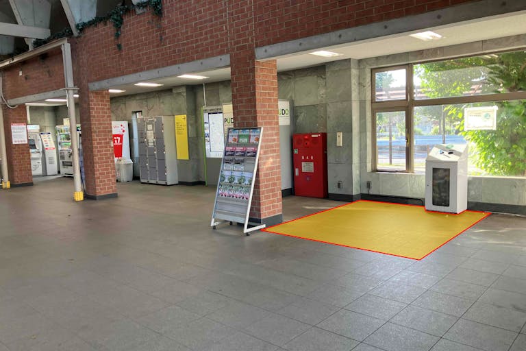 【船橋日大前駅】プロモーションや食物販に最適な人流の多い東口改札前スペースの画像4