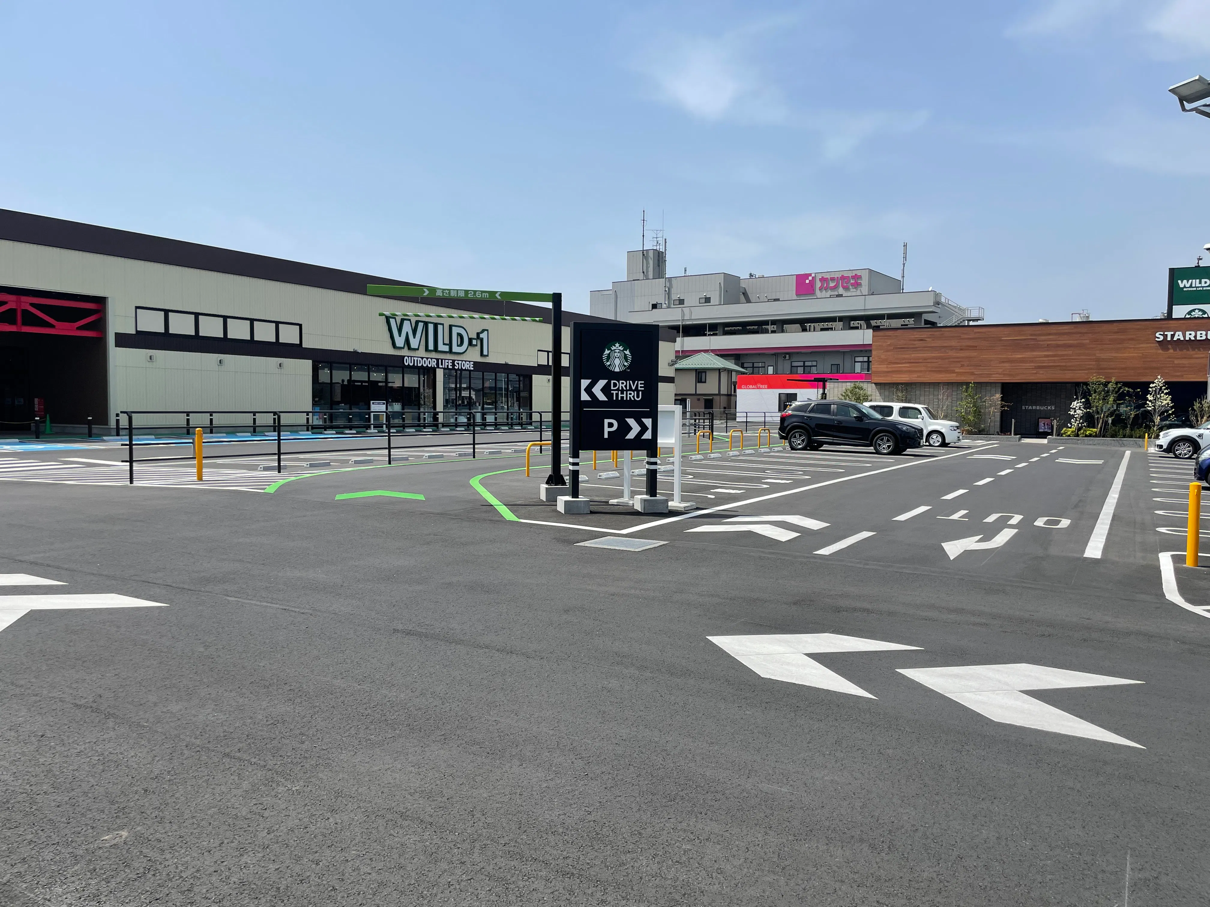 【宇都宮西川田本町複合商業施設】各種イベントやキッチンカー出店が可能な屋外駐車場スペース①