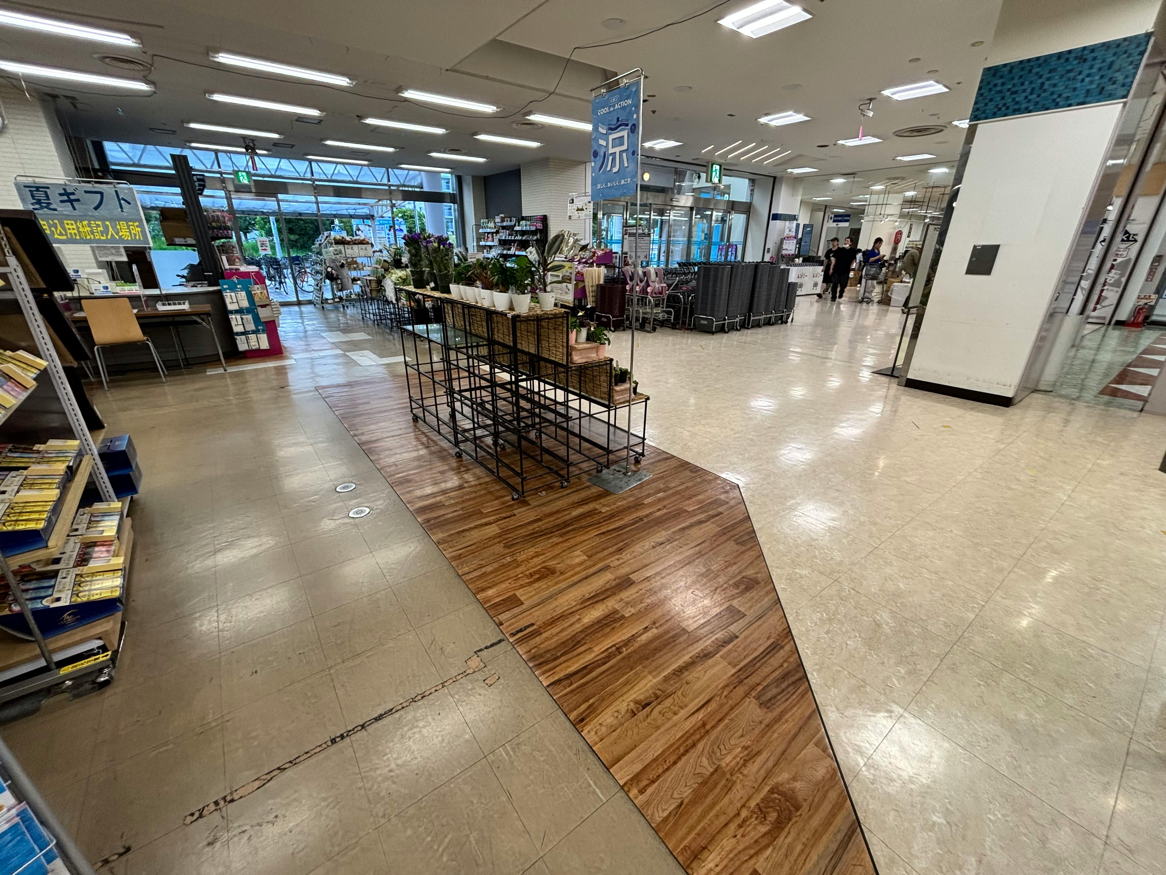 【イオン金沢シーサイド】販促プロモーションやテストマーケティング等に適した入り口近くの室内スペース