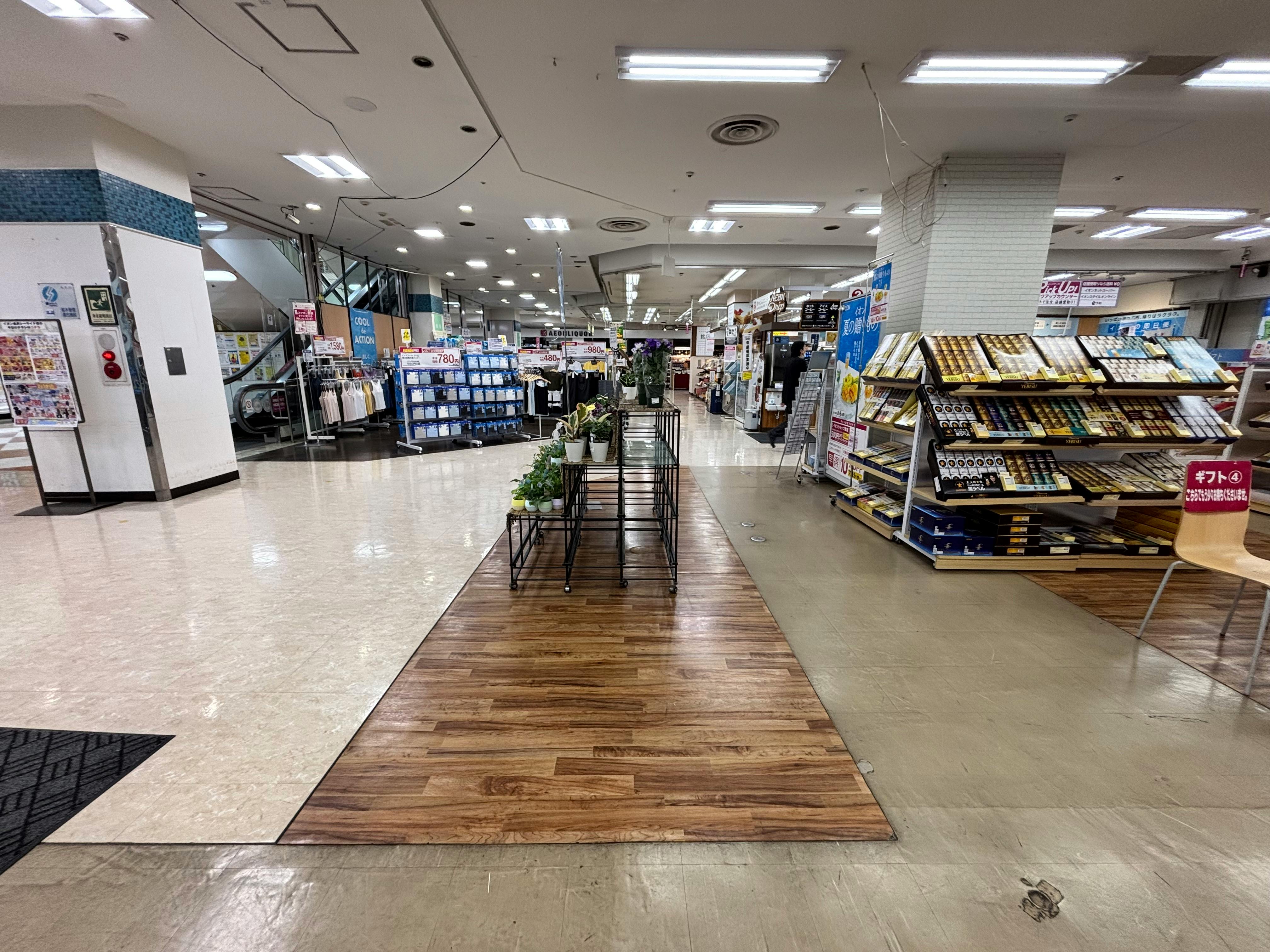 【イオン金沢シーサイド】販促プロモーションやテストマーケティング等に適した入り口近くの室内スペース