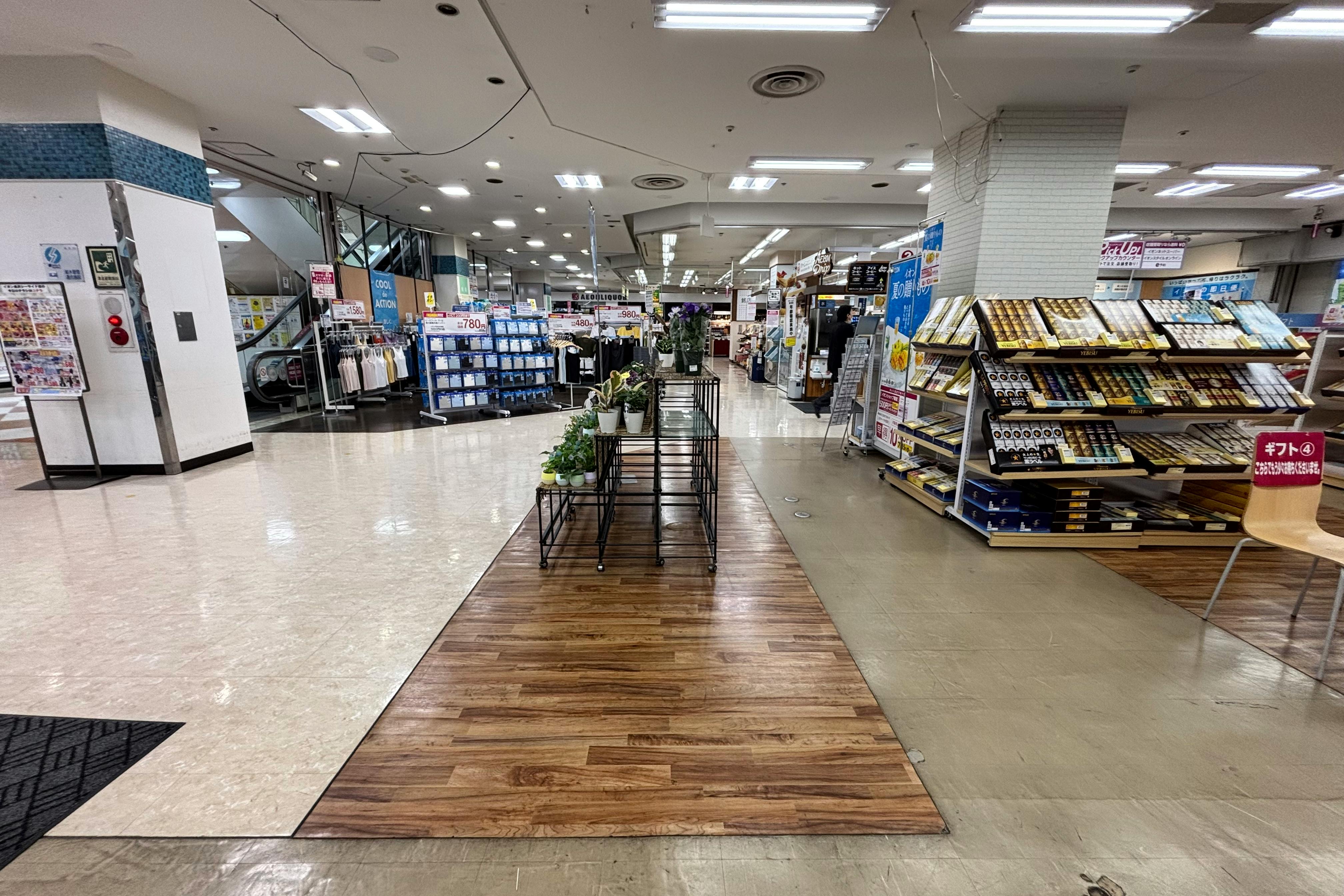 【イオン金沢シーサイド】販促プロモーションやテストマーケティング等に適した入り口近くの室内スペース