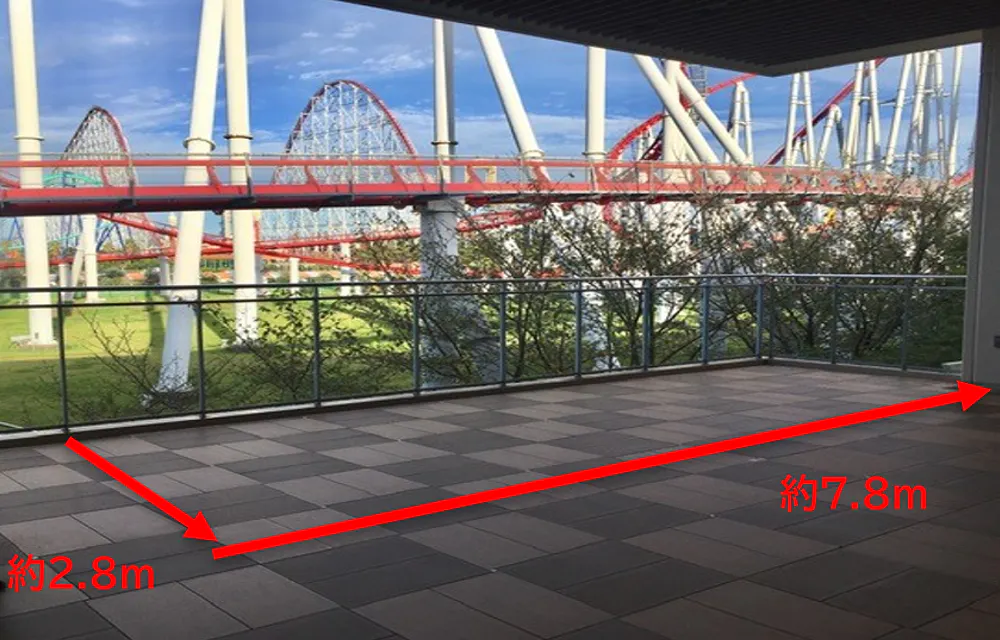 【三井アウトレットパーク ジャズドリーム長島】2階 9060区画前