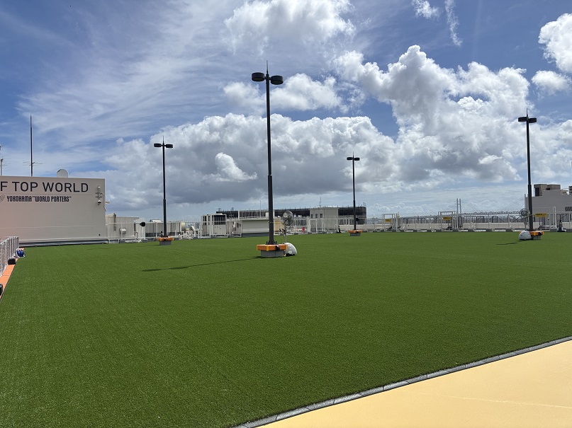 【横浜ワールドポーターズ】【マーケット広場】屋上ルーフトップワールド