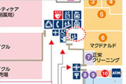 【イオンモール久御山*】中央広場（屋外）