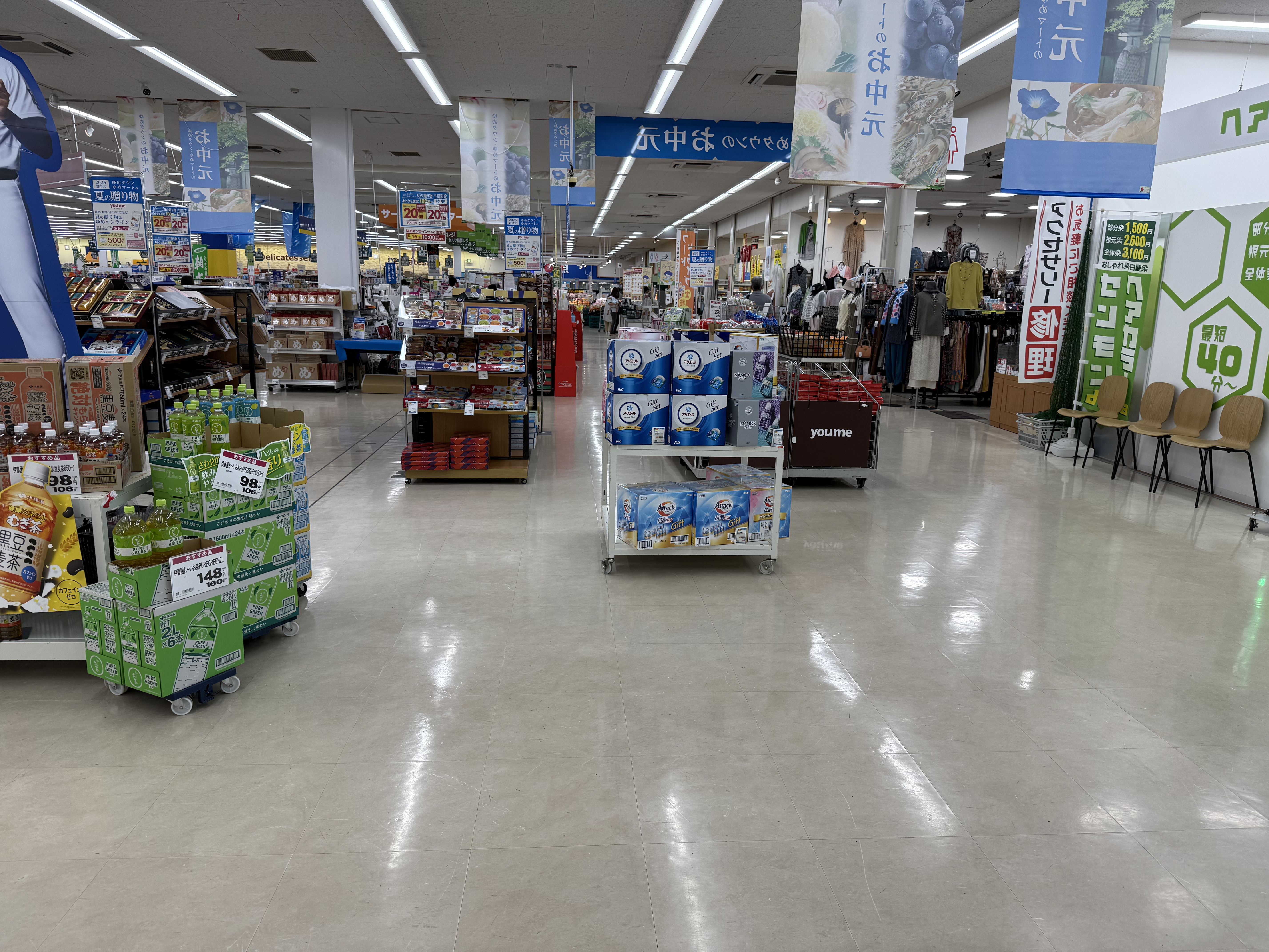 【ゆめマート 田川大任】セリア側催事スペース　販促プロモーションや物販のポップアップストアにおすすめな催事イベントスペース