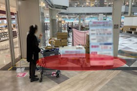 【イオンノア店】各種プロモーションイベントに最適な施設1階にある視認性の高いイベントスペース