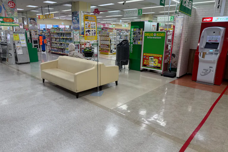 【ゆめマート 頓野】店内中央 販促プロモーションや物販のポップアップストアにおすすめな催事イベントスペースの画像5