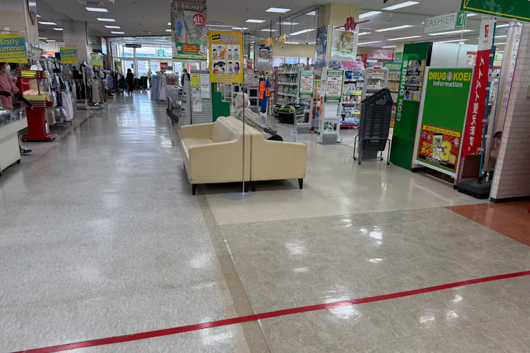 【ゆめマート 頓野】店内中央 販促プロモーションや物販のポップアップストアにおすすめな催事イベントスペースの画像6