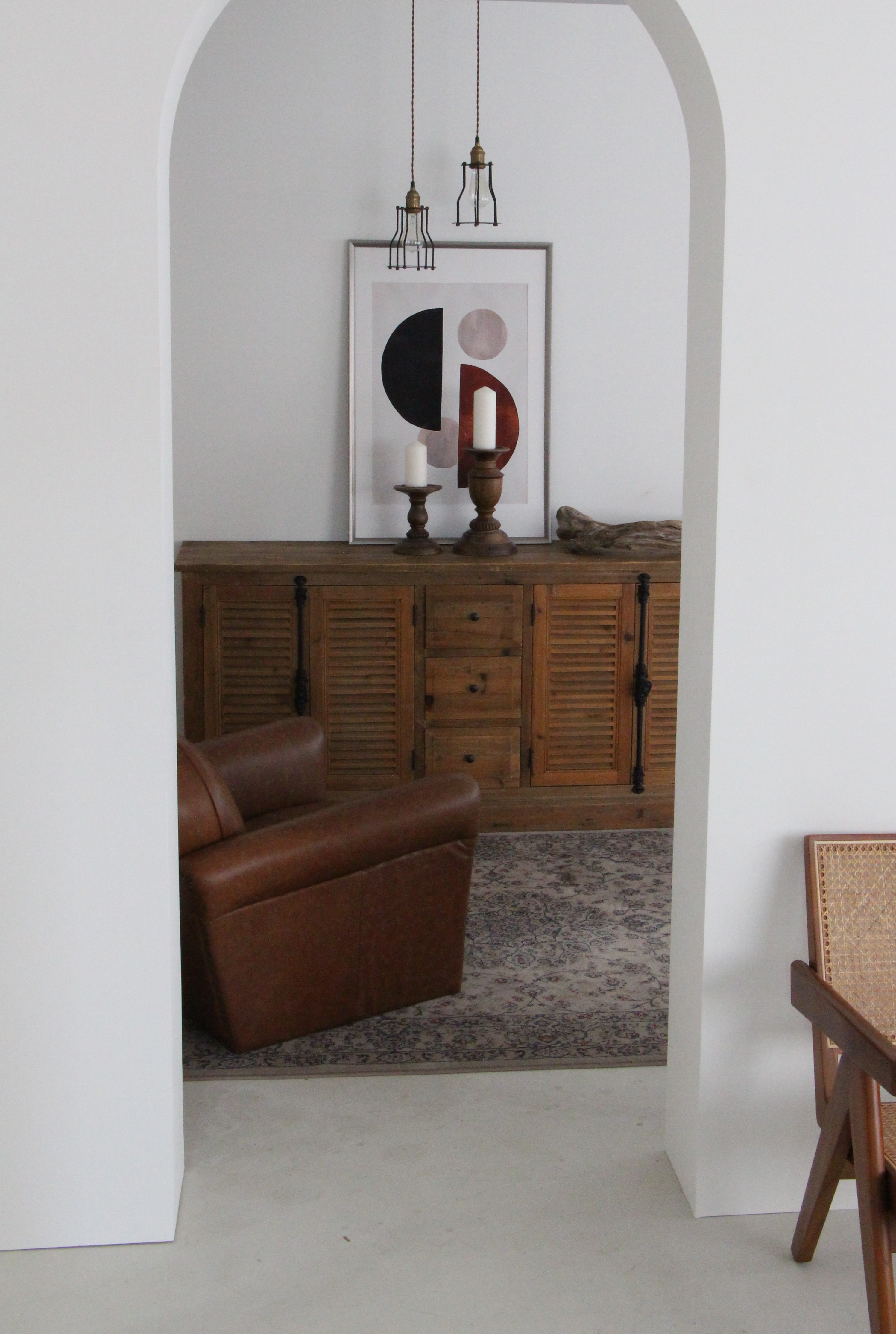 移動可能な壁を使って色々な部屋感を出せます（抜け書斎）